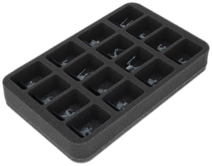 HS040A049 Feldherr foam tray for Kingdom of Bretonnia - 16 compartments