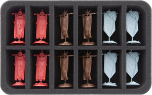 HS040SIF02 foam tray for A Song of Ice + Fire - 12 compartments