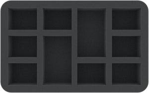 HS050A068 Feldherr foam tray for T'au Empire - 10 compartments