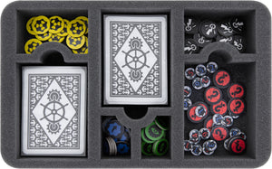 HS050A088 Feldherr foam tray for Dystopian Wars - cards and tokens