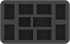 HS050A111 Feldherr foam tray for Leagues of Votann - 10 compartments