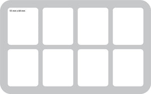 HSCX050BO Schaumstoffeinlage für Descent: Reise ins Dunkel 2. Edition - 8 große Fächer