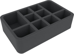 HS070A044 Feldherr foam tray for Genestealer Cults - 10 compartments