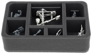 HS070A060 Feldherr foam tray for Tribes of Orcs and Goblins - 7 compartments
