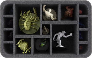 HS075A012 Feldherr foam tray for Dungeons and Dragons - 15 miniatures
