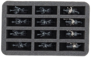 HS085A017 Feldherr foam tray for Kingdom of Bretonnia - 12 compartments