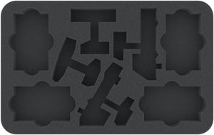 HSBX030BO Schaumstoffeinlage für Star Wars Armada CR90 Korvetten und Nebulon-B-Fregatten