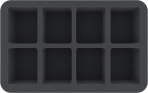 HSCX050BO Schaumstoffeinlage für Descent: Reise ins Dunkel 2. Edition - 8 große Fächer