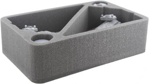 HSDQ075BO Schaumstoffeinlage für Star Wars Armada Wave 2 Sternenzerstörer der Imperium-Klasse oder Wave 7 Chimaera