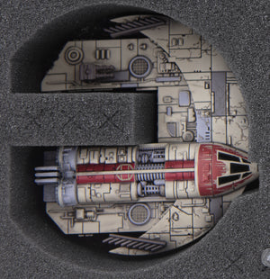 HSEH050BO Schaumstoffeinlage für Star Wars X-WING 2 x Vollstrecker Eins, Raumschiffe und Zubehör