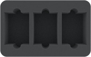 HS070WH15 70 mm half-size foam tray for Warhammer decks in deck boxes/ cases