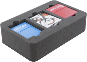 HS070WH15 70 mm half-size foam tray for Warhammer decks in deck boxes/ cases