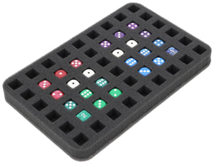 Feldherr Magnetic Box yellow for up to 54 dice