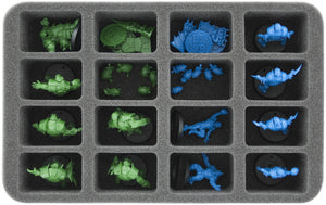 Feldherr Magnetic Box green for 16 Blood Bowl miniatures - 2016 Edition