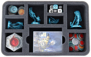 Feldherr Magnetic Box green for Warhammer Underworlds: Wyrdhollow - Ephilim's Pandemonium/Domitan's Storm Circle/The Headsmen's Curse + Game Material