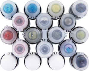 Feldherr Magnetic Box blue for 18 Citadel paint pots (18 ml / 24 ml) + game material