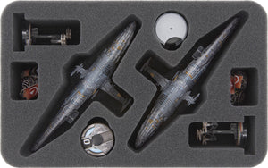 HSMEAW060BO 60 mm foam tray for Star Wars Armada Profundity 2pcs.