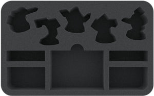 HSMEBA040BO foam tray for Warhammer Underworlds: Shadespire - Khorne Bloodbound