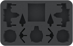 HSMEMV040BO foam tray for Star Wars X-Wing: ARC-170 + Delta-7 Aethersprite + V-19 Torrent