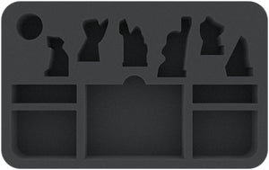 HSMFHU040BO Feldherr foam tray for Warhammer Underworlds: Harrowdeep - The Exiled Dead