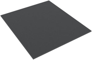 HZBA004 280 mm x 235 mm x 4 mm foam base / foam topper