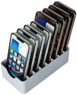 Feldherr mobile phone holder / smartphone parking space for classrooms - 8 smartphones