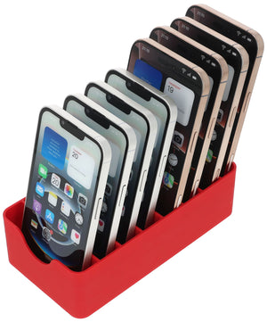 Feldherr mobile phone holder / smartphone parking space for classrooms - 8 smartphones