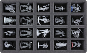 Feldherr foam set for 9L Really Useful Boxes - 57 miniatures
