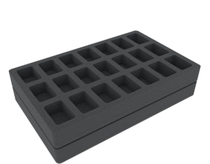 Feldherr foam set for 9L Really Useful Boxes - 84 miniatures