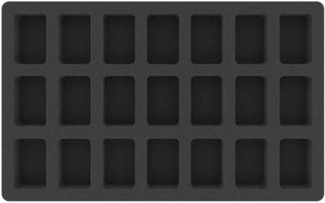 Feldherr foam set for 9L Really Useful Boxes - 84 miniatures