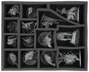 Feldherr foam insert + Magnetic Box blue for Mythic Battles: Ragnarök - core game - miniatures