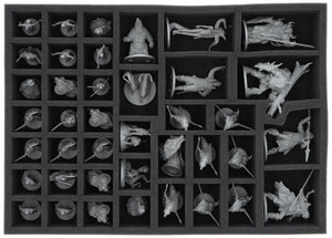 Feldherr foam insert + Magnetic Box blue for Mythic Battles: Ragnarök - core game - miniatures