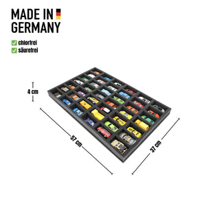 JV040A003 Foam insert for model cars 1:64 - 42 compartments