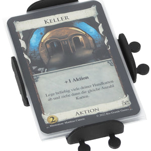 Feldherr card deck holder for Dominion - Kingdom cards with sleeves