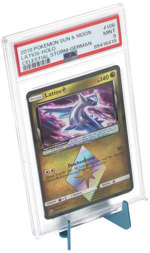 5 pcs value pack Feldherr Card Stand - Foldable - for Graded Cards, Trading Cards and Slabs