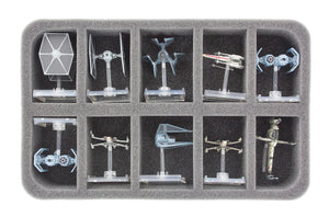 Feldherr Storage Box FSLB150 for Star Wars X-Wing Imperial - Imperial Raider, Slave 1, Lambda Shuttle, VT-49 Decimator