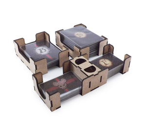 Boardgame Organizer Insert for Mice and Mystics and expansion Heart of Glorm