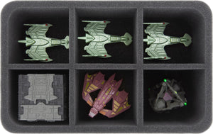 Feldherr MAXI bag for Star Trek Attack Wing with compartment box