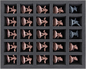 Feldherr MAXI PLUS bag for 79 miniatures on large base + vehicles / monsters