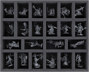 Feldherr MEDIUM PLUS bag for 66 miniatures on 40 mm base