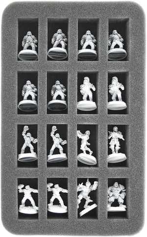 Feldherr MINI Tasche für 32 Blood Bowl Miniaturen (bis 2015) - auf 25 mm Base