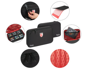 Feldherr MINI MINUS Figuren Tasche 12 große Fächer