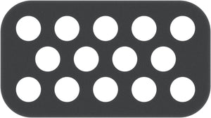 Feldherr MINIMUM Case including foam insert for globule containers - 14 compartments