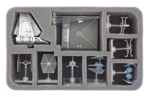 Feldherr MINI PLUS Figuren Tasche für X-Wing Lambda Fähre, Raumschiffe und Zubehör