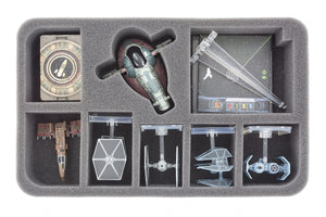 Feldherr MINI PLUS Case for X-Wing Scum and Villainy, Hound's Tooth and Slave 1