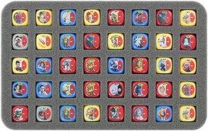 Feldherr MINI PLUS Case for Star Wars Destiny - 3 Deck Cases/ Boxes and 80 Dice