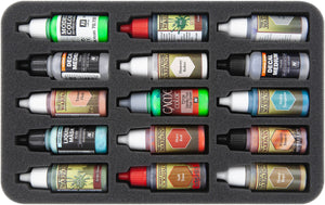 Feldherr MINI PLUS bag for model color bottles + paintbrushes + accessories