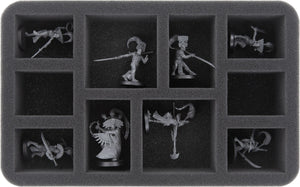 Feldherr MINI PLUS bag for Warcry – 32 warband miniatures