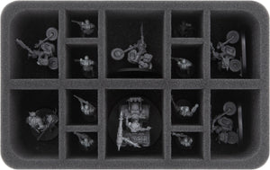 HS065A001 foam tray for Genestealer Cults - 14 compartments