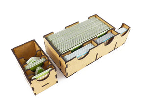 Boardgame Organizer Insert for Nusfjord and expansion Plaice Deck